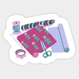Gift Wrapping Sticker